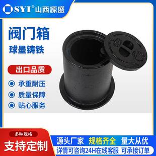 山西源盛球墨铸铁阀门箱地面排压泄洪地埋式阀门控制水表箱