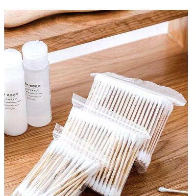 Dual-head disposable cotton swabs, ear cleaning cotton buds,