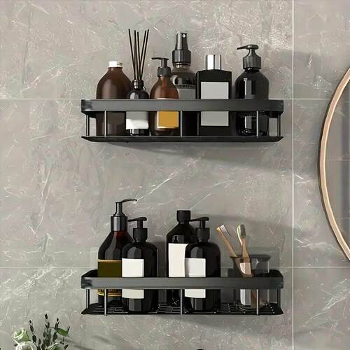 Shower Rack - rust proof 11.8-inch multifunctional storage r