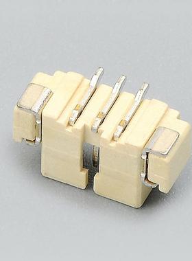 1.PMT215立贴MX.2MM立式5102贴1耐温贴片座子SMT片2P3P4P5P65P接