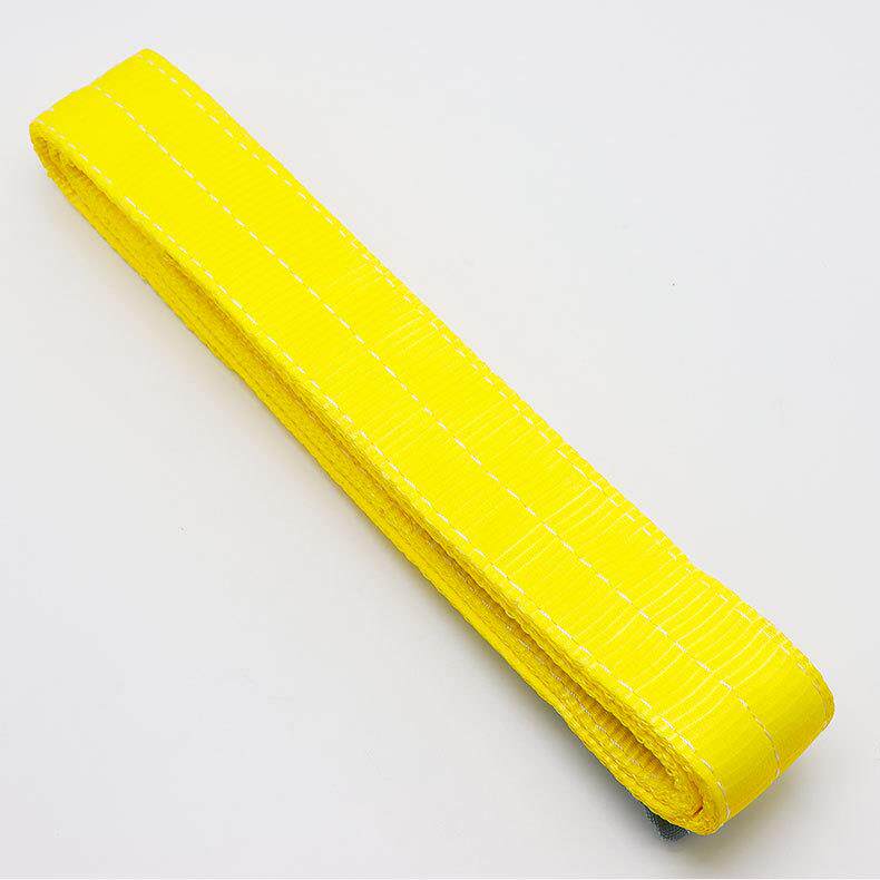 力吨彩色扁平吊带装绳起VBC重吊布带3涤纶吊装嘉带防护