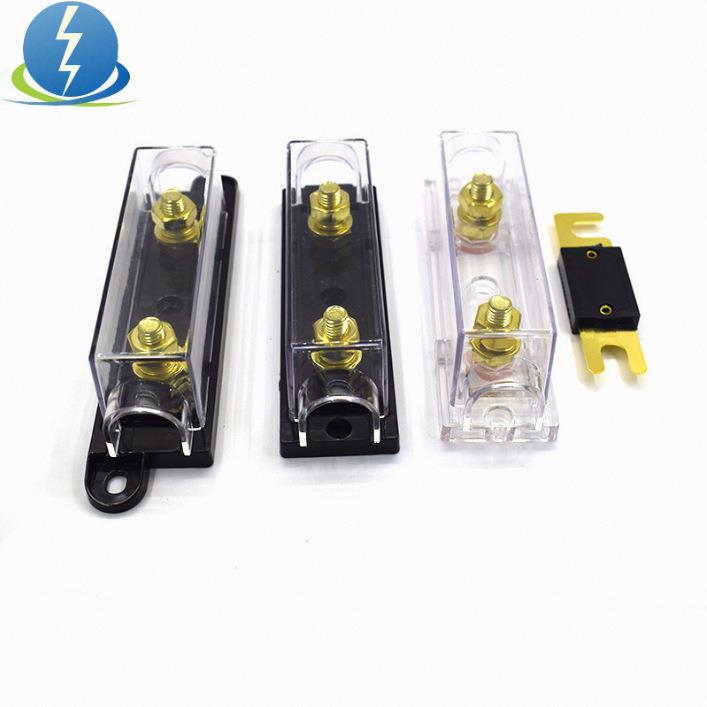 汽车电源刀片式功放保险座保险盒音响保险胆车用熔断器音响座AML