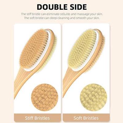 Shower Brush Long Handle Back Scrubber Body Exfoliator