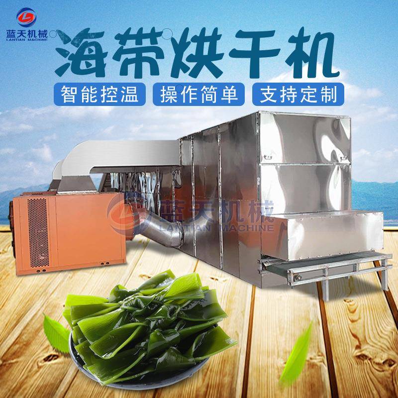 大型网带式海带烘干机全自动海带扣海带片干燥机海带结烘干设备