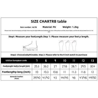 Men casual shoes leather loafers business dress formal shoes