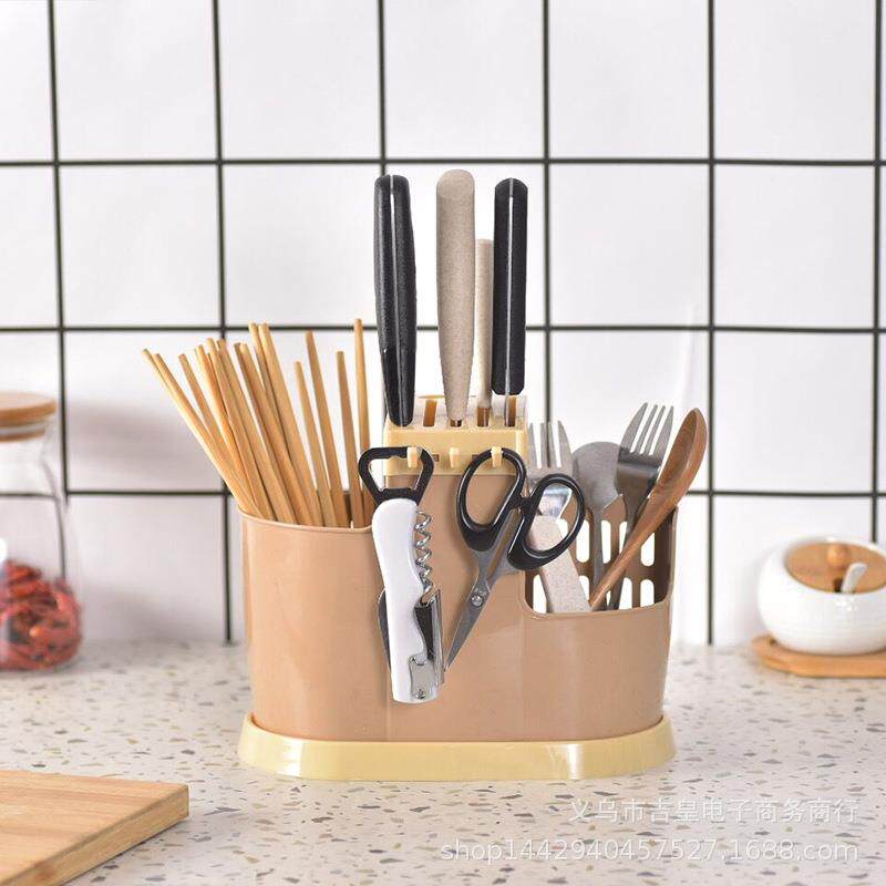 厨房筷子筒置物架不锈钢家用沥水架快子搂家用筷子笼筷子篓筷子桶