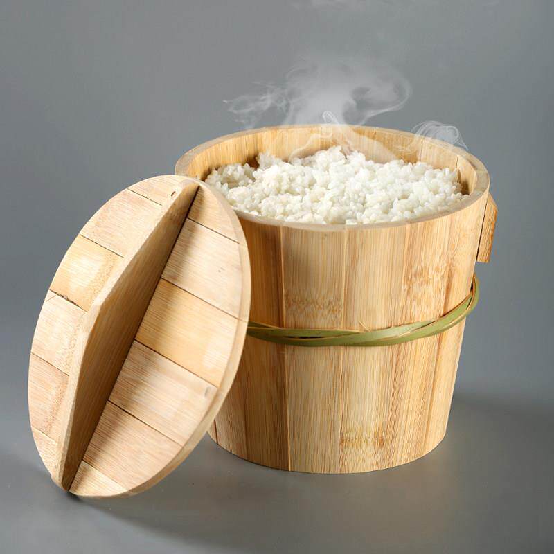 老式手工竹筒竹甄子蒸饭木桶煮饭桶家用厨房竹蒸笼蒸饭桶正子饭