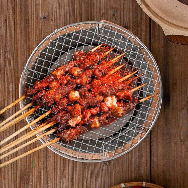 炭炉子木炭火锅炉烧烤炉家用老式打边炉大号陶土泥炉红泥煮茶碳烤