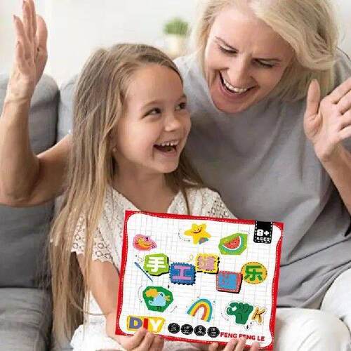 Embroidery Set For Kids Puzzle Embroidery Kits & Craft