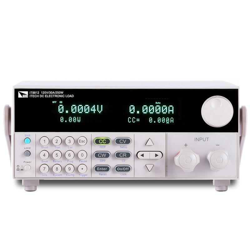 艾德克斯单路高精度500V/60A/1200W可编程直流电子负载IT8814B