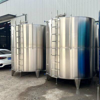 不锈钢双氧水储罐10吨氨水储蓄罐304工业污水储存罐可带爬梯