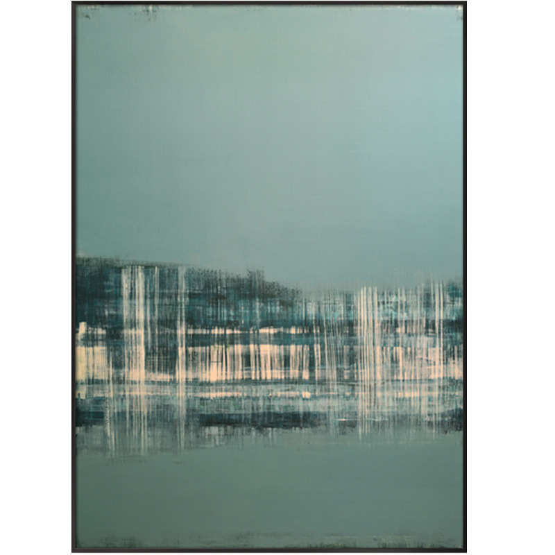 国外简约抽象装饰画沙发背景墙挂画落地画酒店工装现代玄关壁画图片