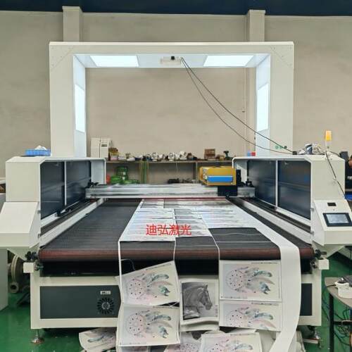 diamond painting钻石画波浪花边激光切割机 高速摄像激光切割机