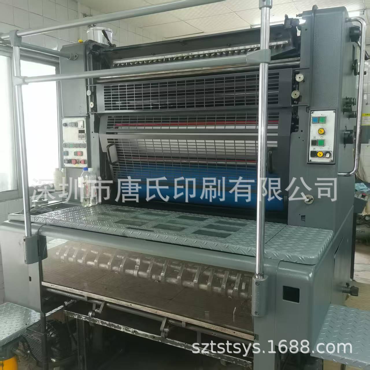 海德堡SM102-1单色酒精机印刷设备