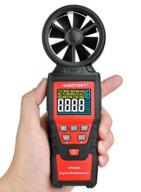 风力式工厂高精度habotest热敏手持式店风向ht625a测风速仪风量计