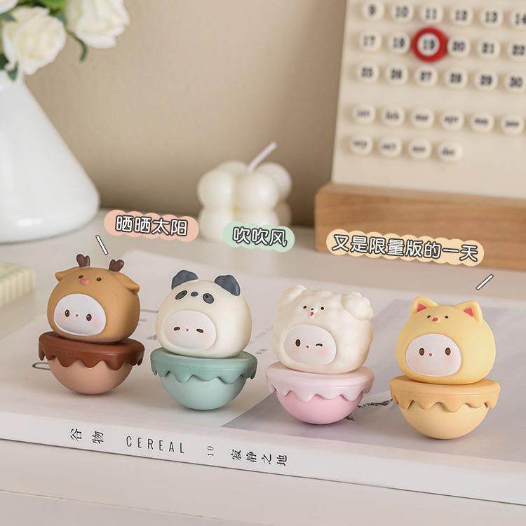 稀奇古怪的小摆件高级感小众小摆件不倒翁萌宠树脂可爱桌面少女解,家居饰品,装饰摆件,淘宝优惠券,粉丝福利购,淘宝优惠卷