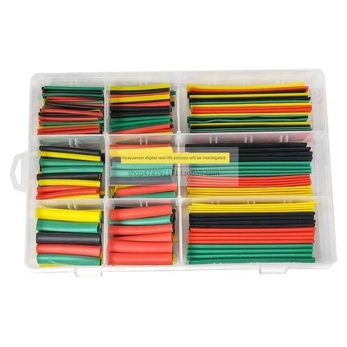 热缩管防水绝缘套彩色电工电线电缆保护套数据线修覆电线缩管加粗