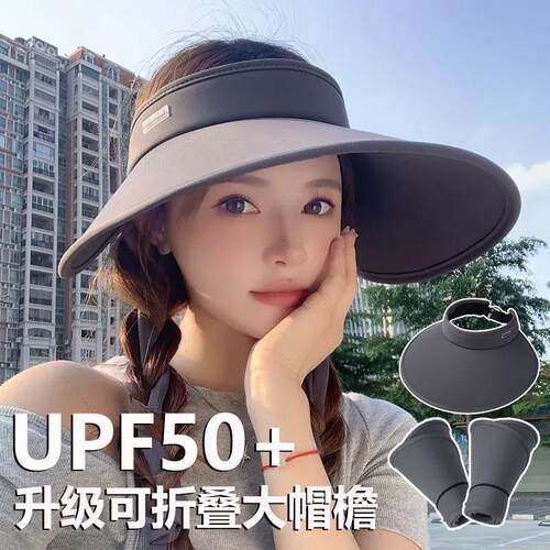 Summer Ice Silk Wide Brim Sun Protection Hat for Women, New
