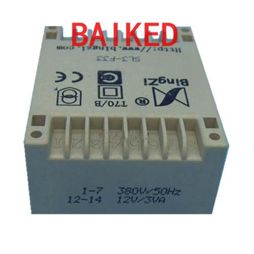 BingZi T70/B SL3-F33 输入380V 输出12V 3VA 兵字电源变压器