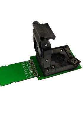 厂家手机字库烧录座短接口转SD eMMC169FBGA153测试座烧录座