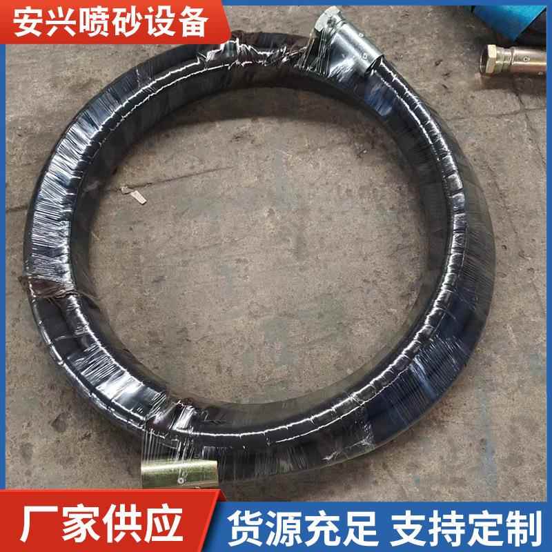 喷砂管胶管黑色喷砂橡胶管船厂钢厂喷砂管喷浆机高压胶管