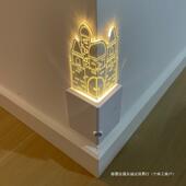 智能感应墙角夜灯城堡麋鹿充电式 氛围卧室床头灯过道起夜睡眠