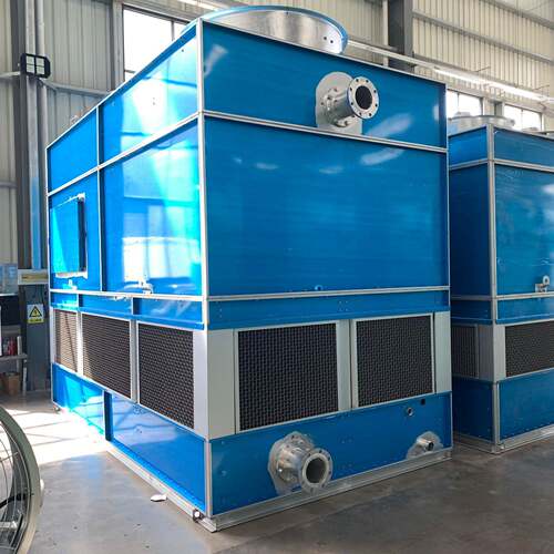 闭式逆流60T快速降温封闭式冷却水塔工业水冷空调工厂车间
