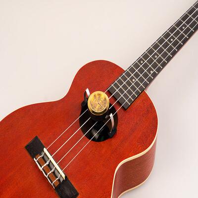 Guitto巧乐匠GHD-02尤克里里专用加湿器吉他保养湿度计音孔增湿器