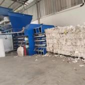 全自动卧PTY式 压打包机液废纸箱料瓶高密度压缩废品站和工塑厂专