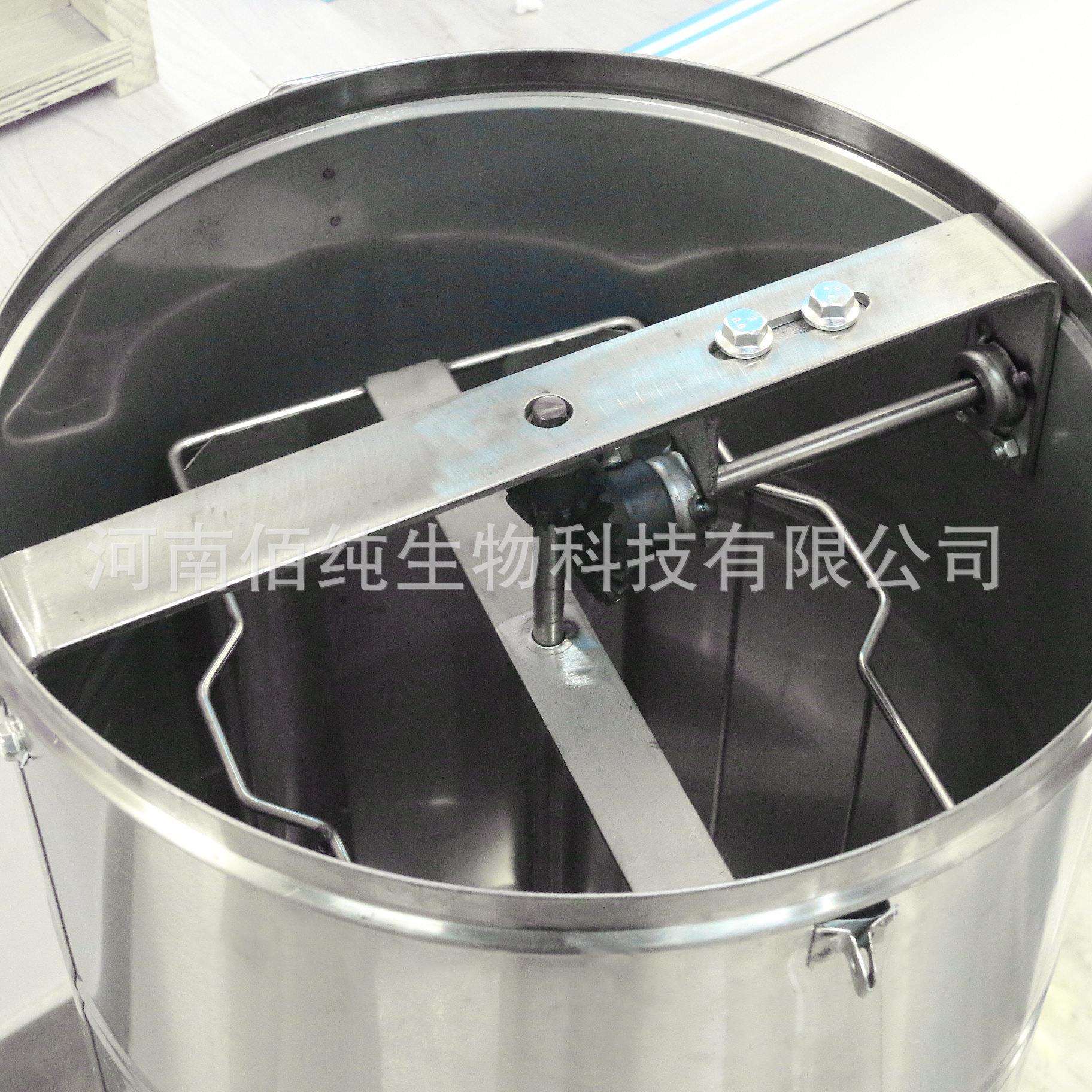 2框手动不锈钢摇蜜机 304不锈钢甩蜜机打糖机 取蜜机蜂蜜分离机