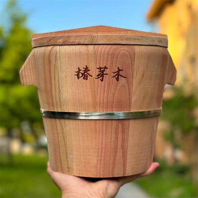 香椿木椿芽木蒸桶蒸饭木桶饭家用春芽木饭甑子蒸笼商用春天树低糖