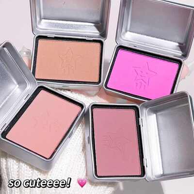 HISYI水漾清透单色腮红哑光易上色大容量温柔甜妹单色胭脂腮红盘