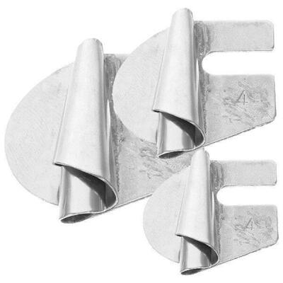 3pcs Rolled Hem Foot Stainless Steel Universal Sewing