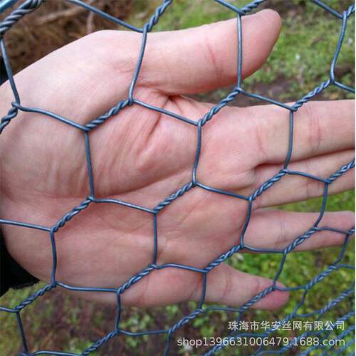 珠海河道治理宾格网河道防汛镀锌石笼网水利建设六角网铅丝笼网