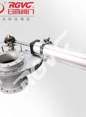 Z64Y-10P气动单作用摆动阀DN00厂家现货加工温州