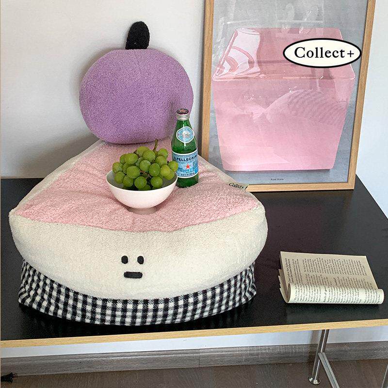 艺术收藏夹 原创可爱蛋糕抱枕坐垫靠枕卧室客厅沙发腰靠生日礼物