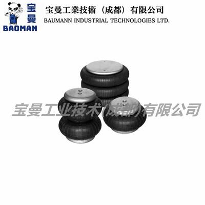 艾默生Aventics安沃驰BCP系列气缸波纹管执行器带固定法兰式钢盖