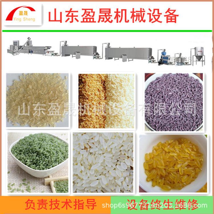 大米粉膨化机 食品膨化机 膳食营养米生产线 速食米生产线 膨化机