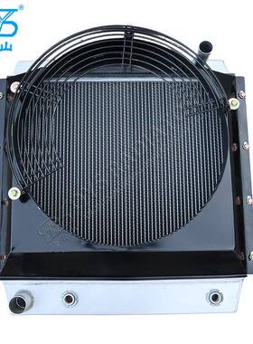 定制XG918T1Z装载机散热器换热器总成用于机械发动机冷却系统