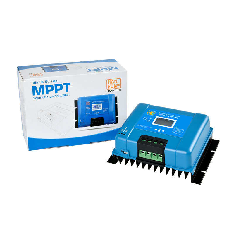 MPPT太阳能80A控制器大功率光伏控制器12v24v48V控制器充电控制器
