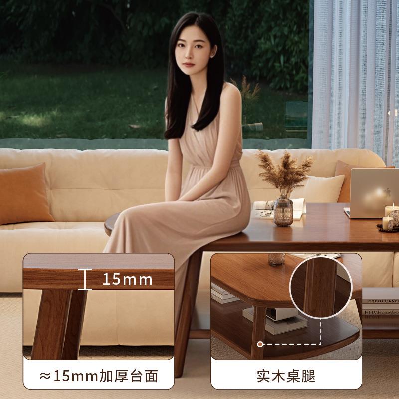 出家租桌佐致(收屋茶几小户型用客厅小桌子简约代沙现发旁茶餐桌
