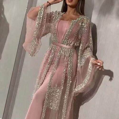 FASHION2025 FASHION WOMENS bronzing large swing dress sexy