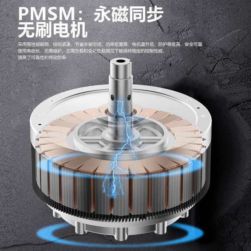 美硕风HVLS大型风扇机械五金车间工业吊扇工厂降温节能大风扇安装