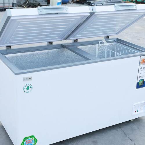 铜管冰柜超大冷柜商用卧式大容量冷冻冷藏冻肉冰柜海鲜卧式冰柜