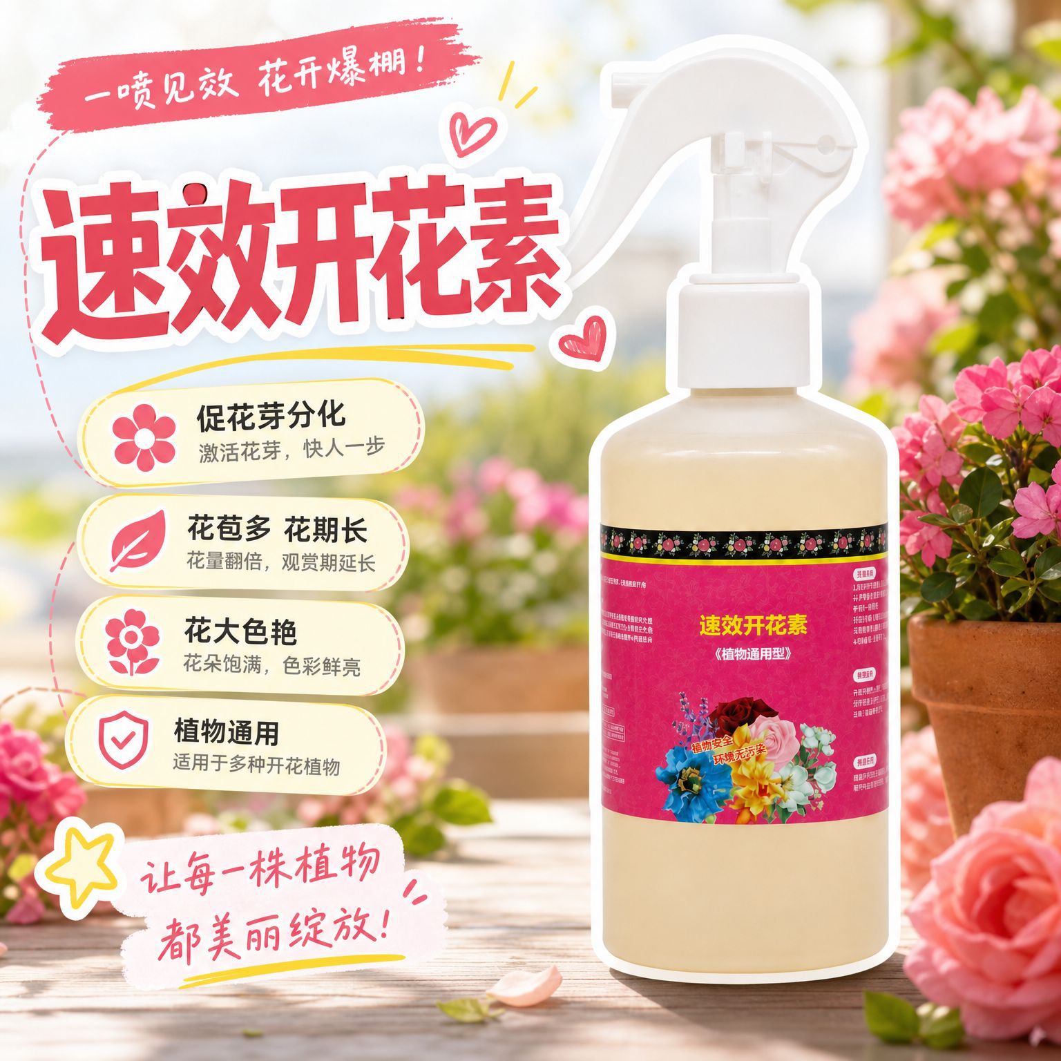 营养液开花花素家庭园艺生物菌肥