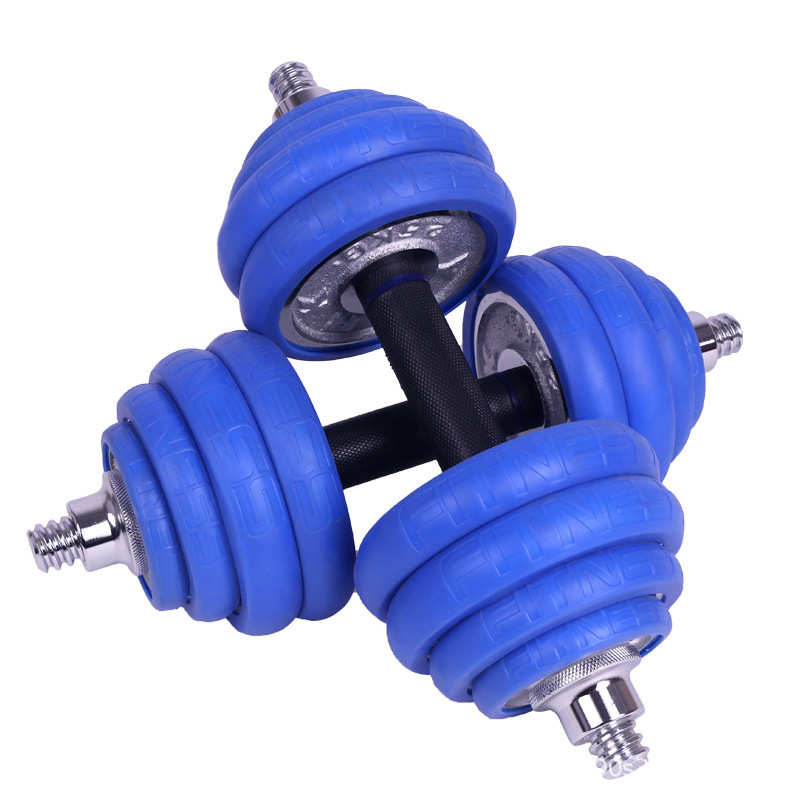 哑铃电镀哑铃男士家用健身器材可调节哑铃纯铁实心款厂家直销