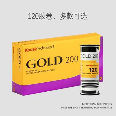 120柯达金200彩色炮塔反转片富士依伊尔福PAN100黑白胶卷HP5/FP4