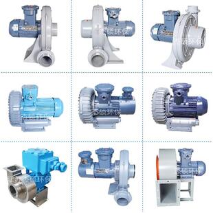 11千瓦防爆款中压风机 18.5千瓦IP55防爆鼓风机 15kw气体防爆风机