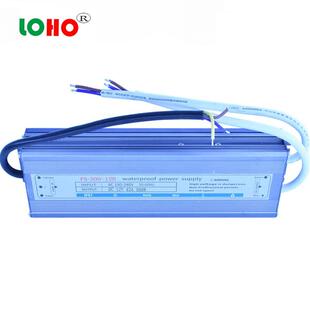 原装超薄防水电源12V24V500W变压器 24V12V500W户外恒压LED电源