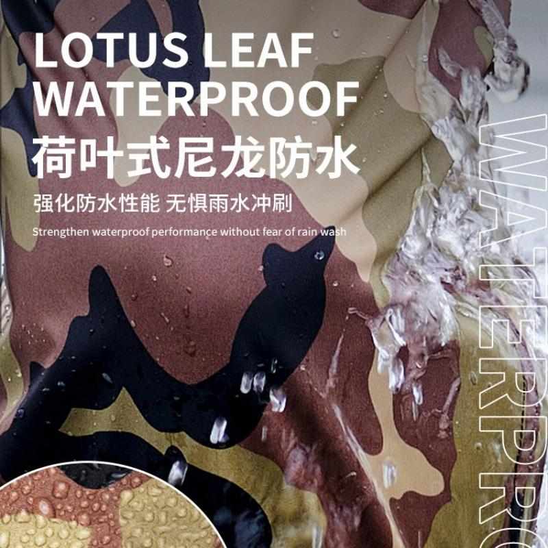 尼龙半身下水裤加厚鞋底升级加固捕鱼裤路亚涉水裤皮叉钓鱼防雨水